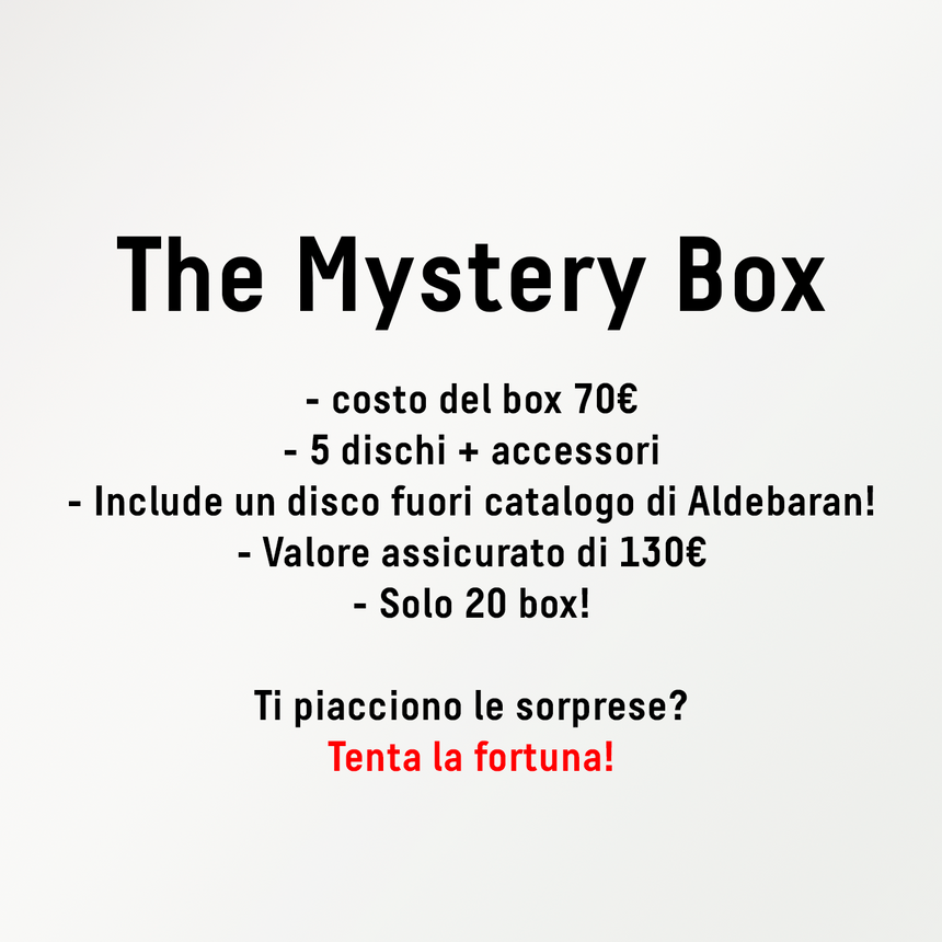 THE MYSTERY BOX (5 LP + ACCESSORI)