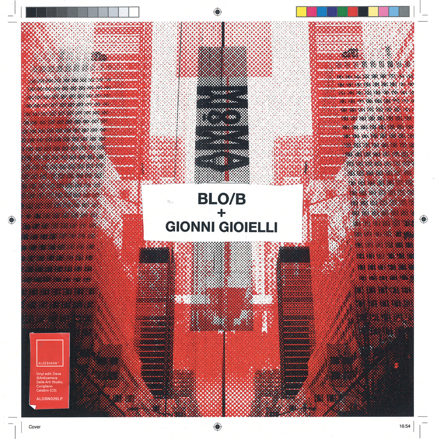 BLO/B & GIONNI GIOIELLI - MOMA LP CLEAR RED