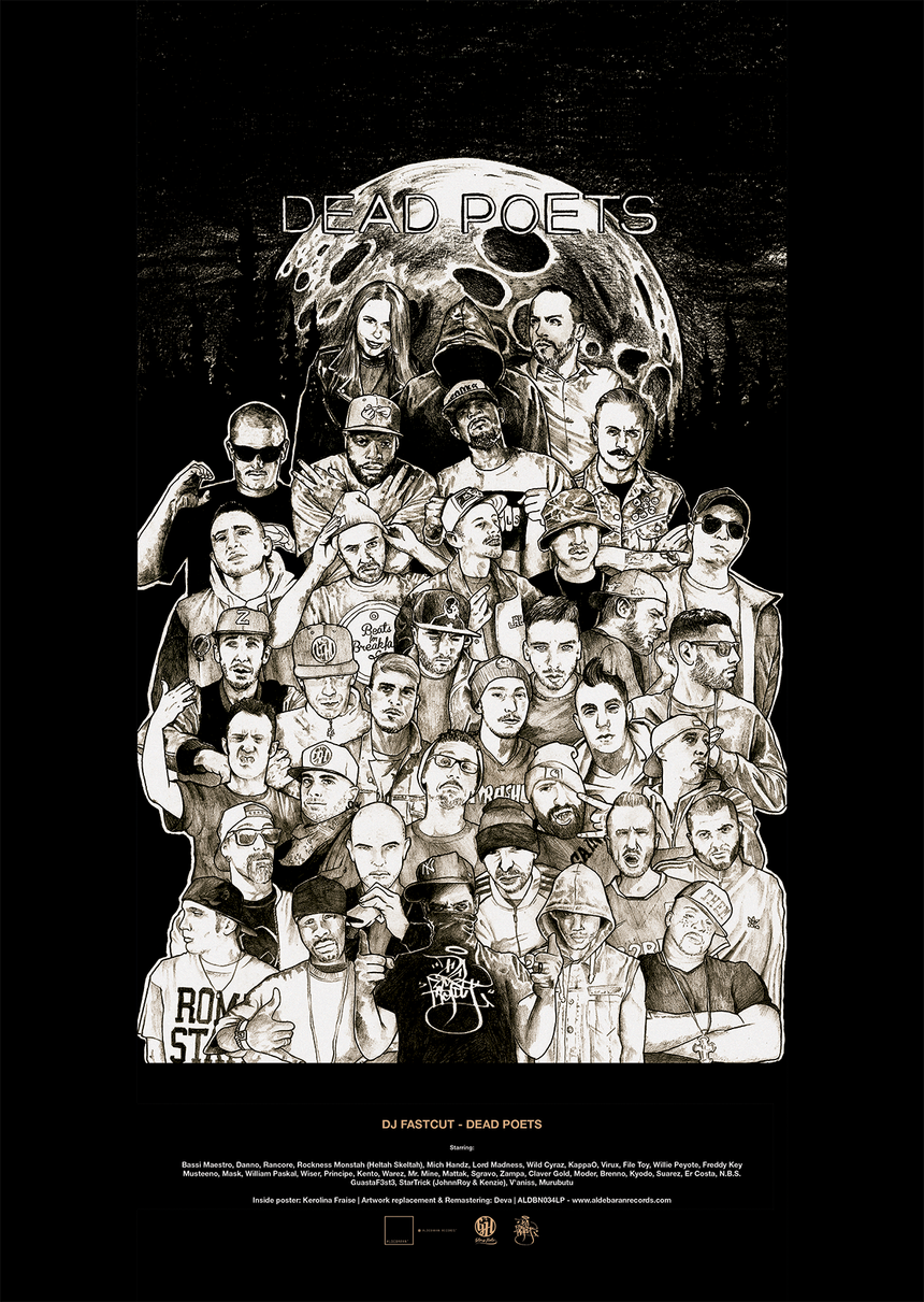 DJ FASTCUT - DEAD POETS (SPECIAL EDITION) CLEAR LP