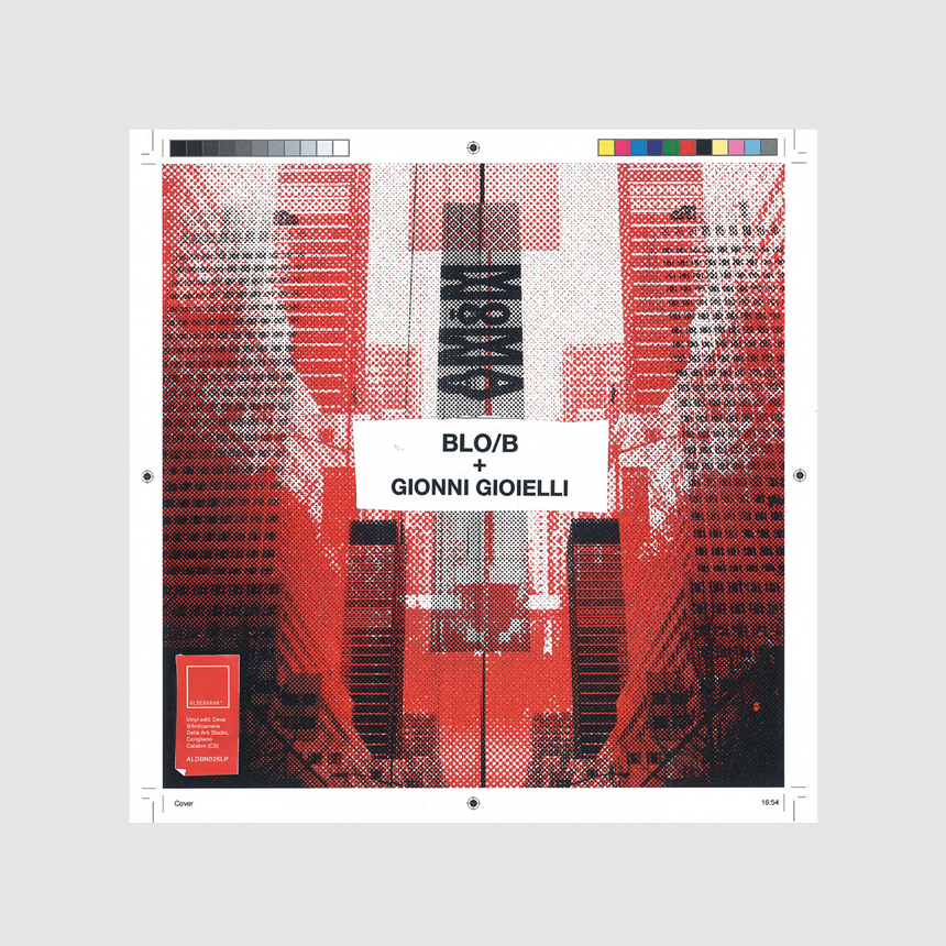BLO/B & GIONNI GIOIELLI - MOMA LP CLEAR RED