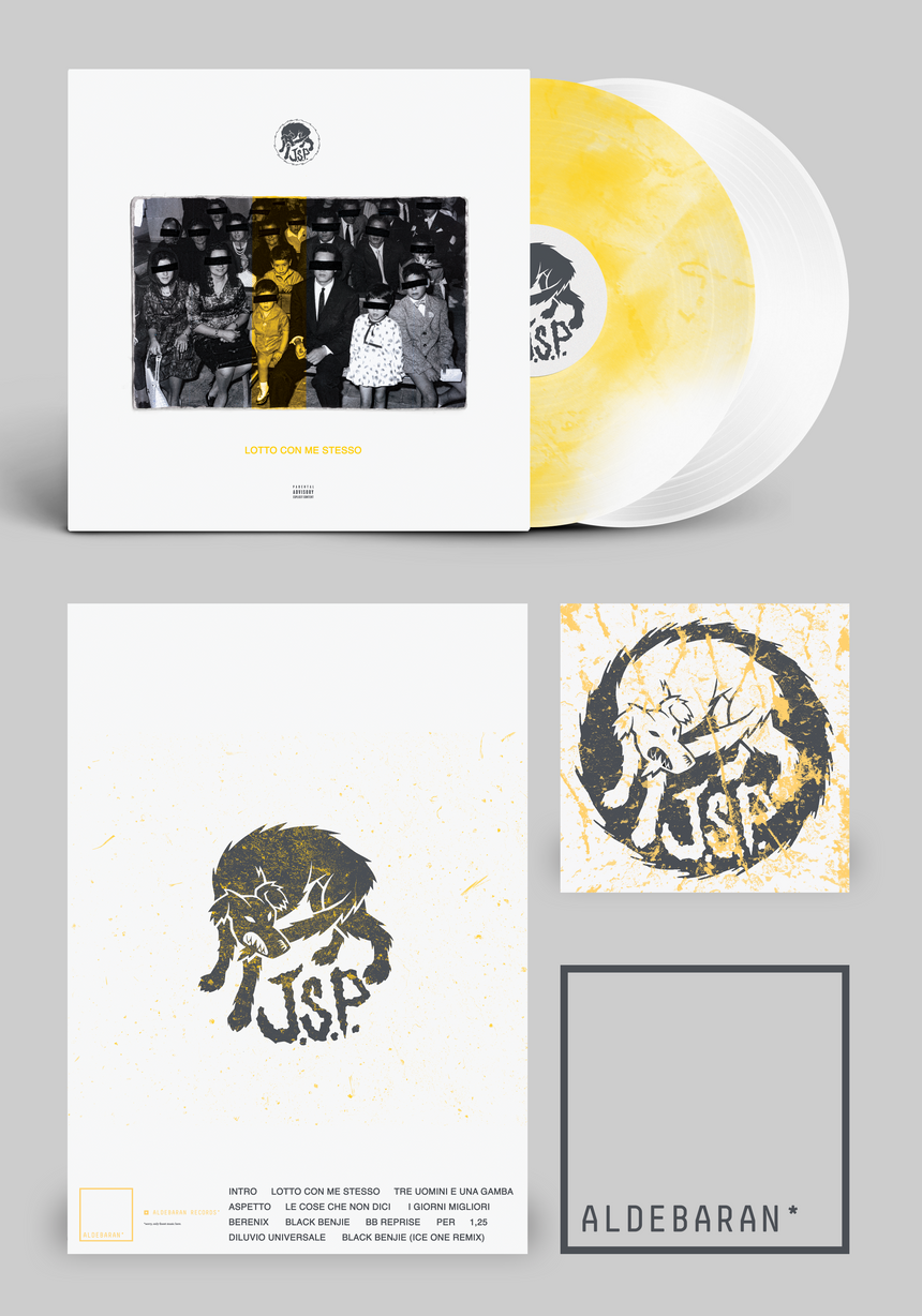 J.S.P. - LOTTO CON ME STESSO LP COLLECTOR'S EDITION (PRE-ORDER)